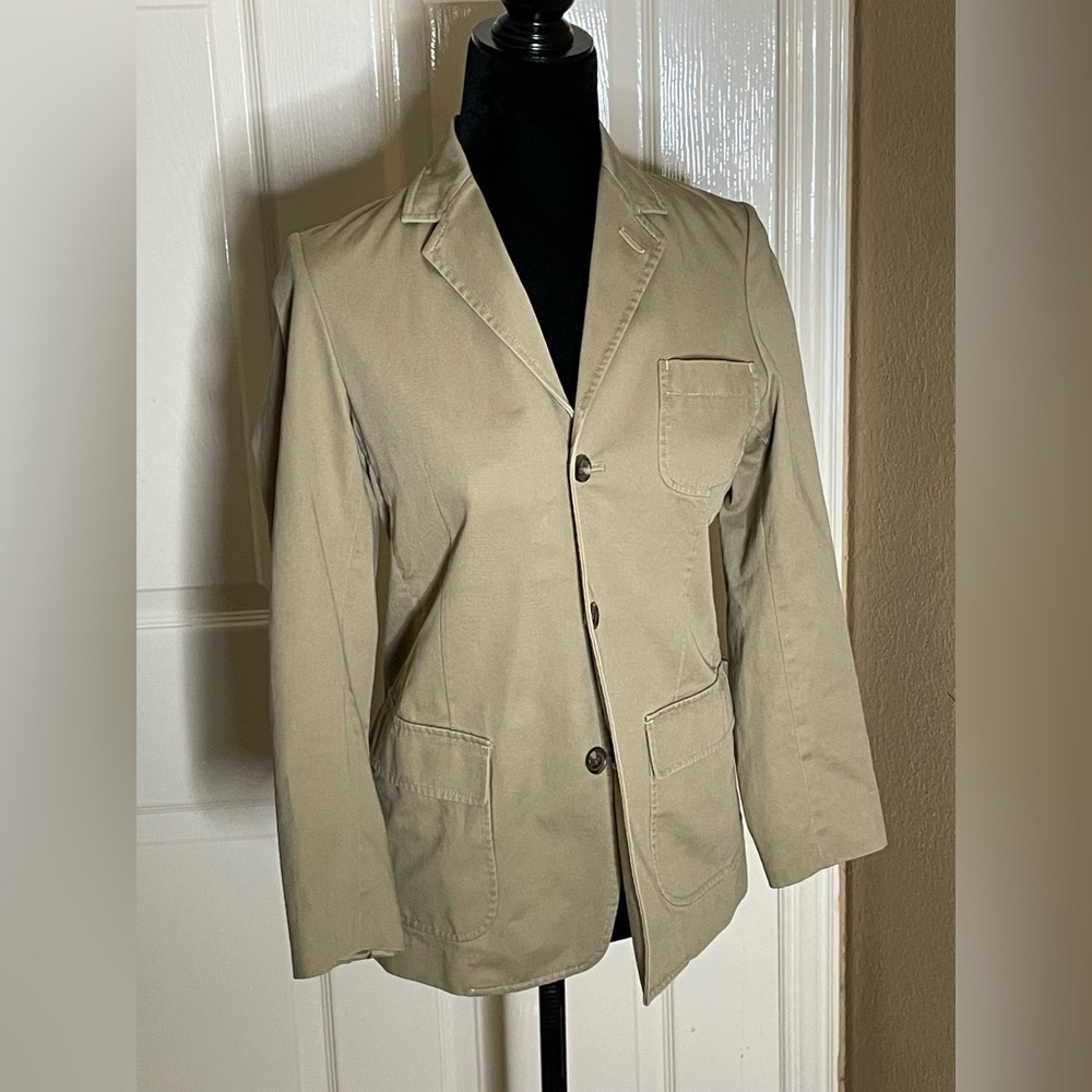 Polo Ralph Lauren Woman's 100% Cotton Coat Vintage Medium​​​​​​​​​​​​​